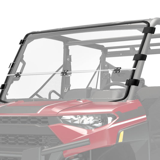 2-IN-1 Flip Up Windshield for Ranger 1000/XP 1000/Crew 2017-2026