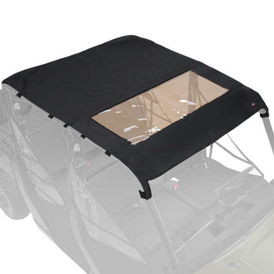 Kemimoto Canvas Roof Top Waterproof for Polaris Ranger Crew