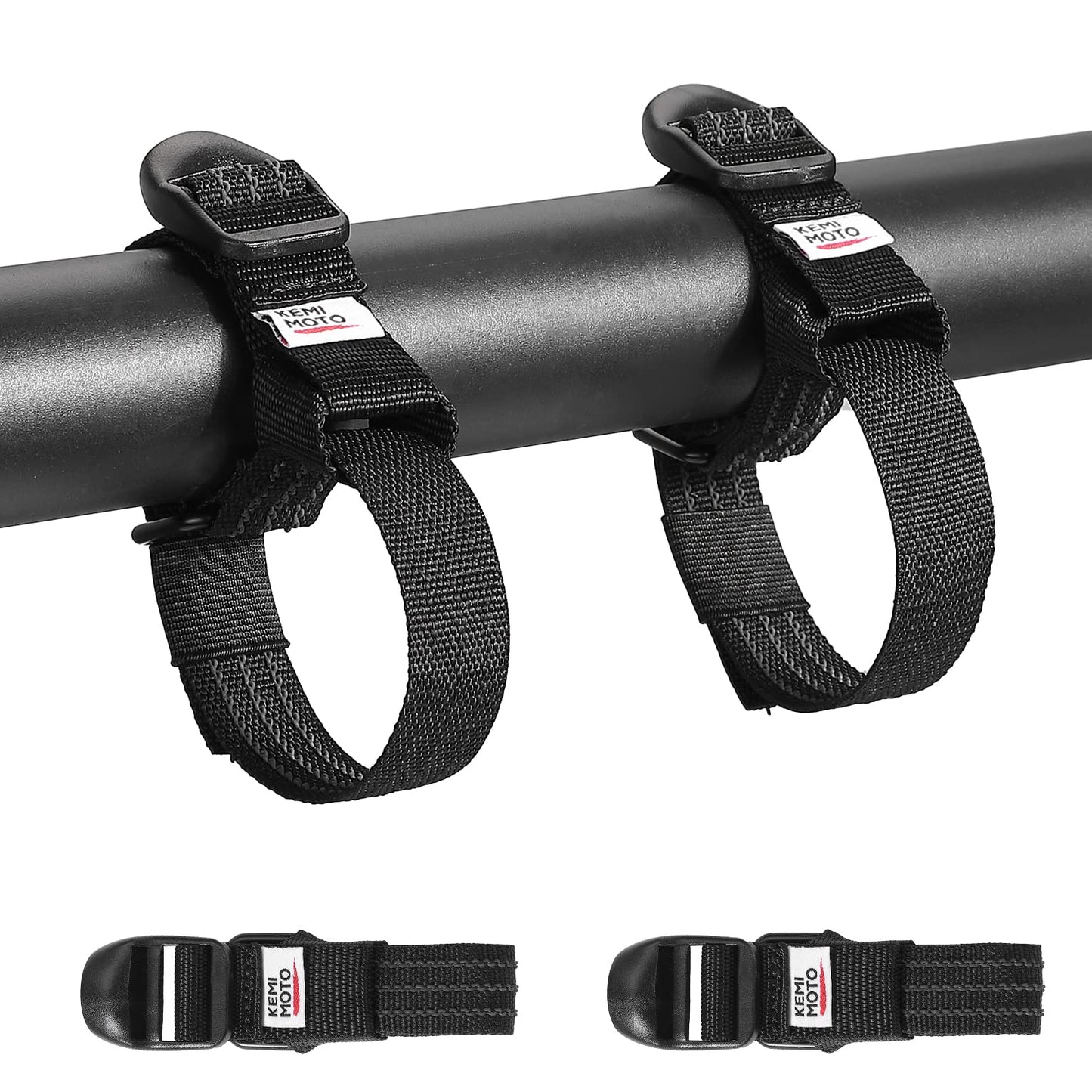 Shovel Holder Rubber Roof Rack Straps Fits 1.5"-3.5" Diameter Tools