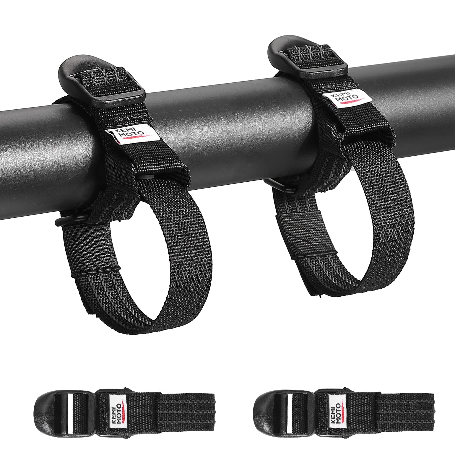 Shovel Holder Rubber Roof Rack Straps Fits 1.5"-3.5" Diameter Tools