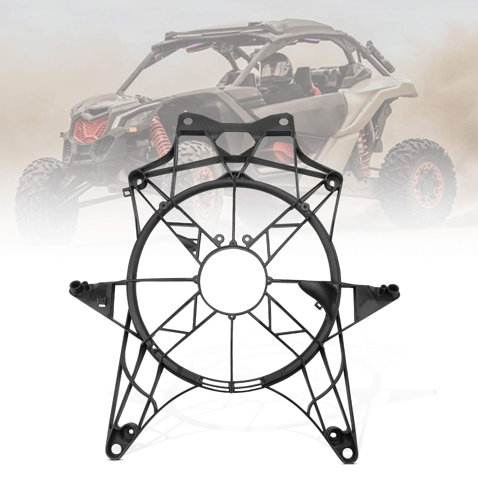 Kemimoto Cooling Radiator Fan Cover for Can-Am Maverick X3/X3 Max