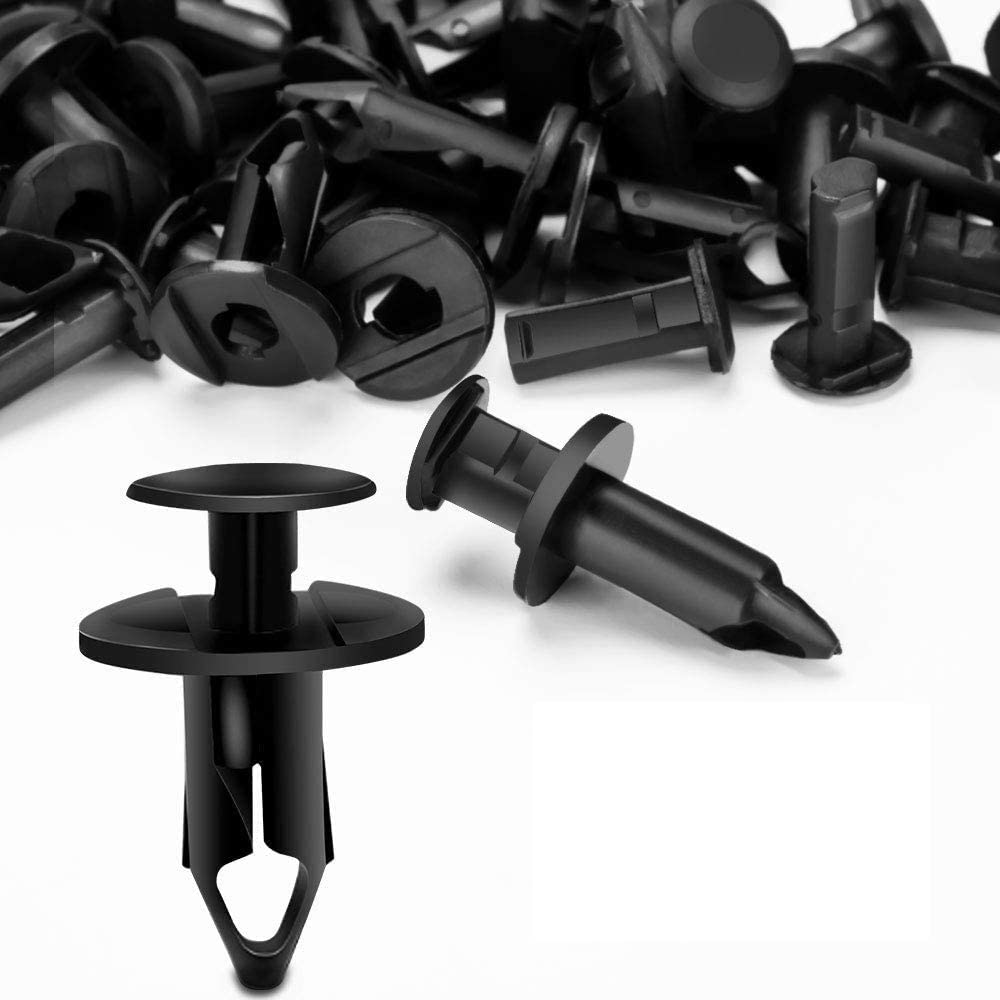 Kemimoto 100 PCS UTV ATV 8mm Nylon Fastener Rivets