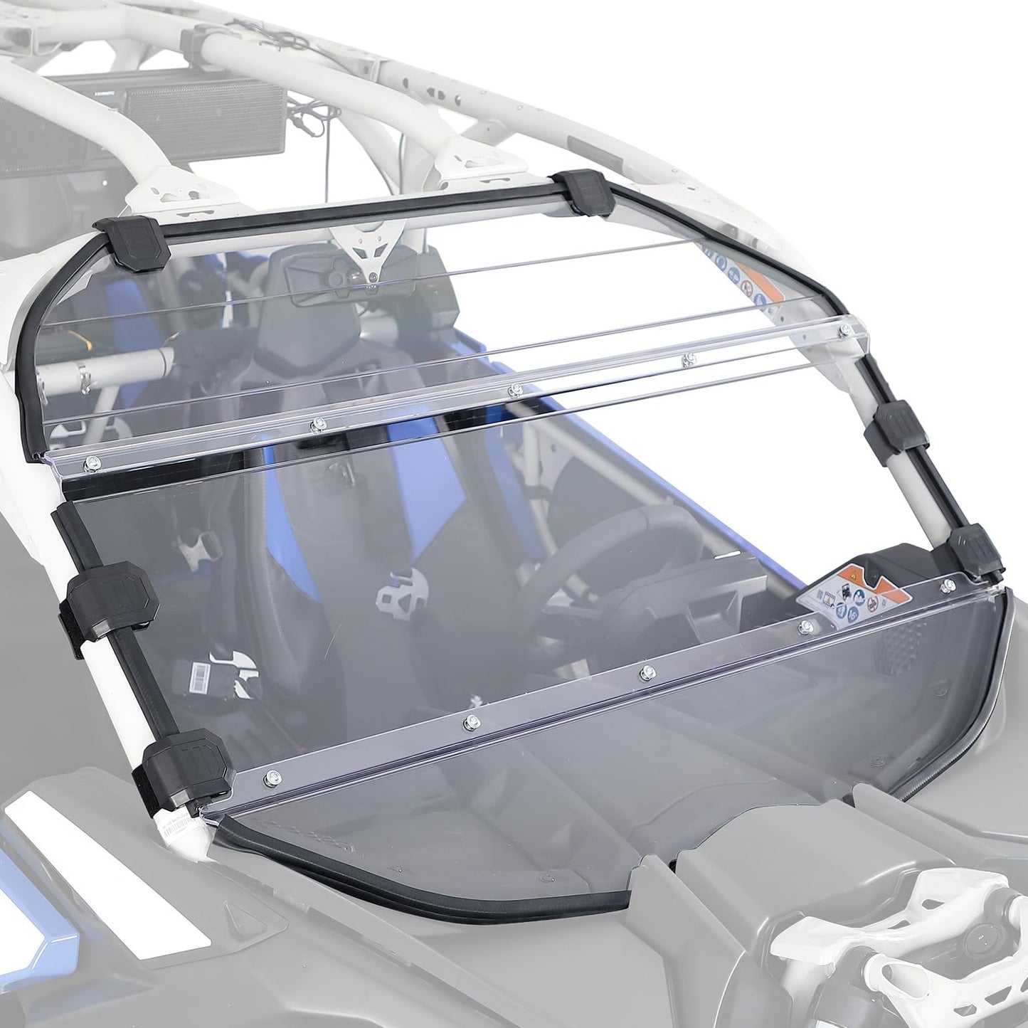 3-Piece PC Front Full Windshield for Can-Am Maverick X3/MAX