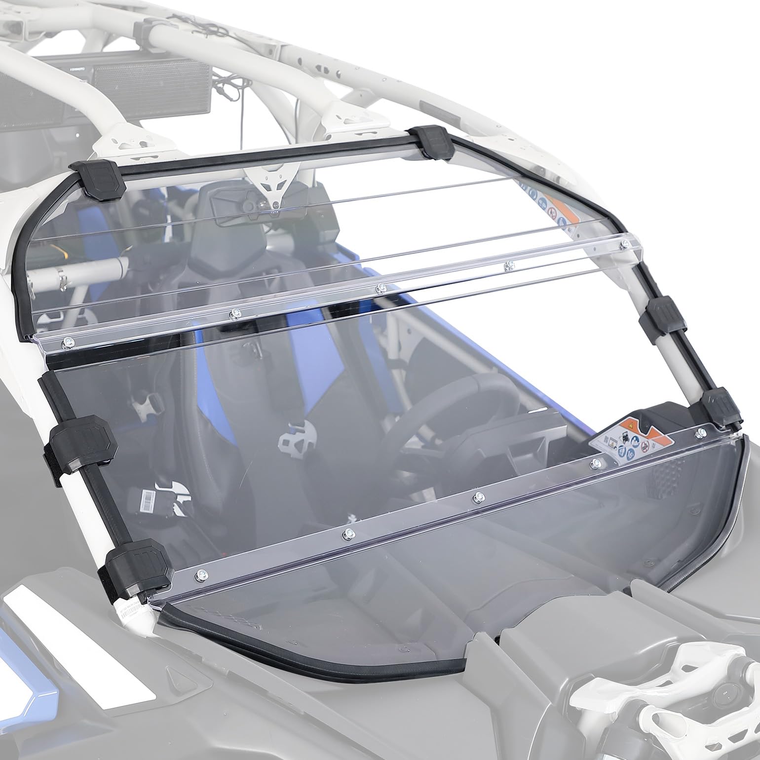 3-Piece PC Front Full Windshield for Can-Am Maverick X3/MAX