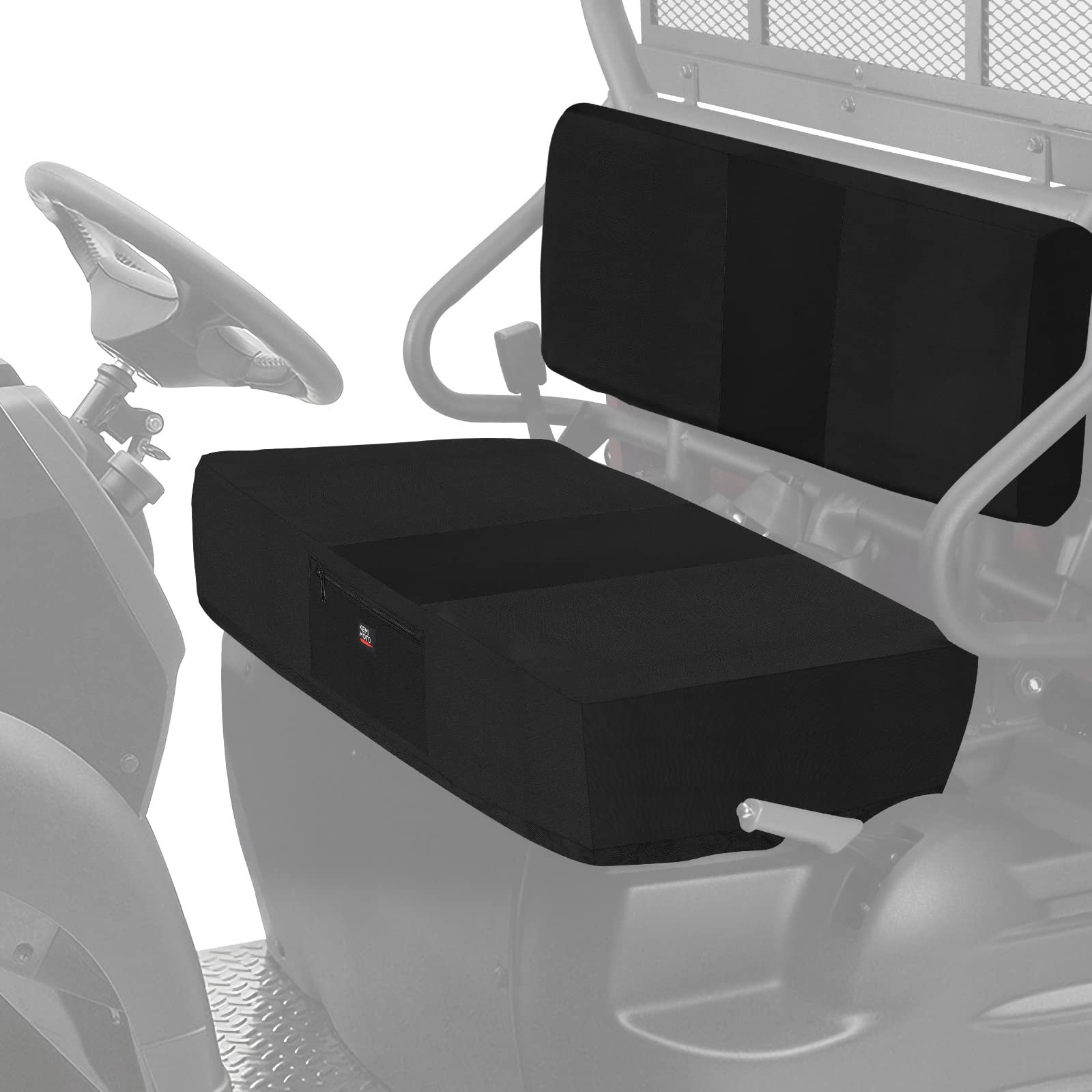 Kemimoto Bench Seat Cover 600D for Kawasaki Mule 610/600
