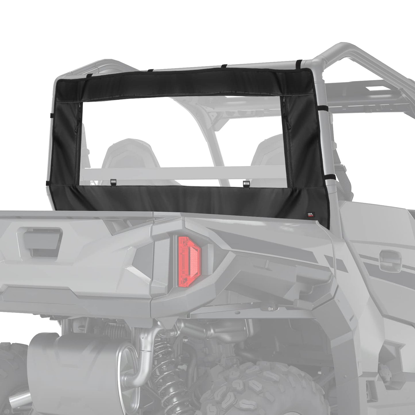 Kemimoto PVC Soft Rear Windshield for Polaris General 1000/XP 1000