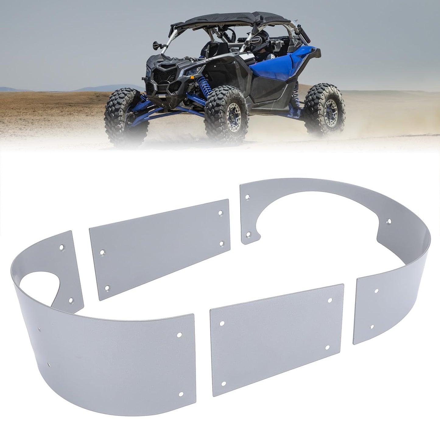 Kemimoto Stainless Steel Belt Guard for Can‑Am Maverick X3