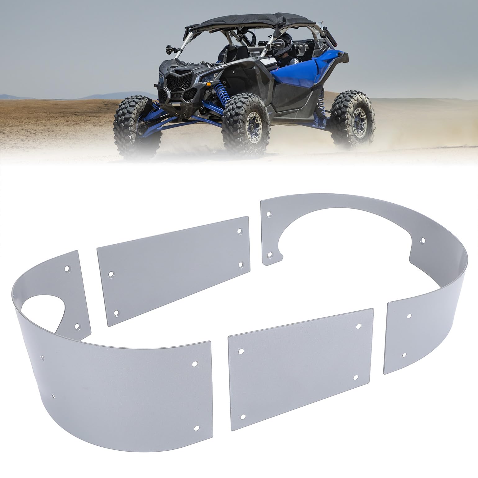 Kemimoto Stainless Steel Belt Guard for Can‑Am Maverick X3