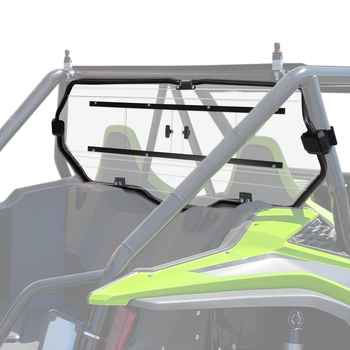Kemimoto UTV Rear Windshield Sliding Vented Back Window for Talon 1000X-4