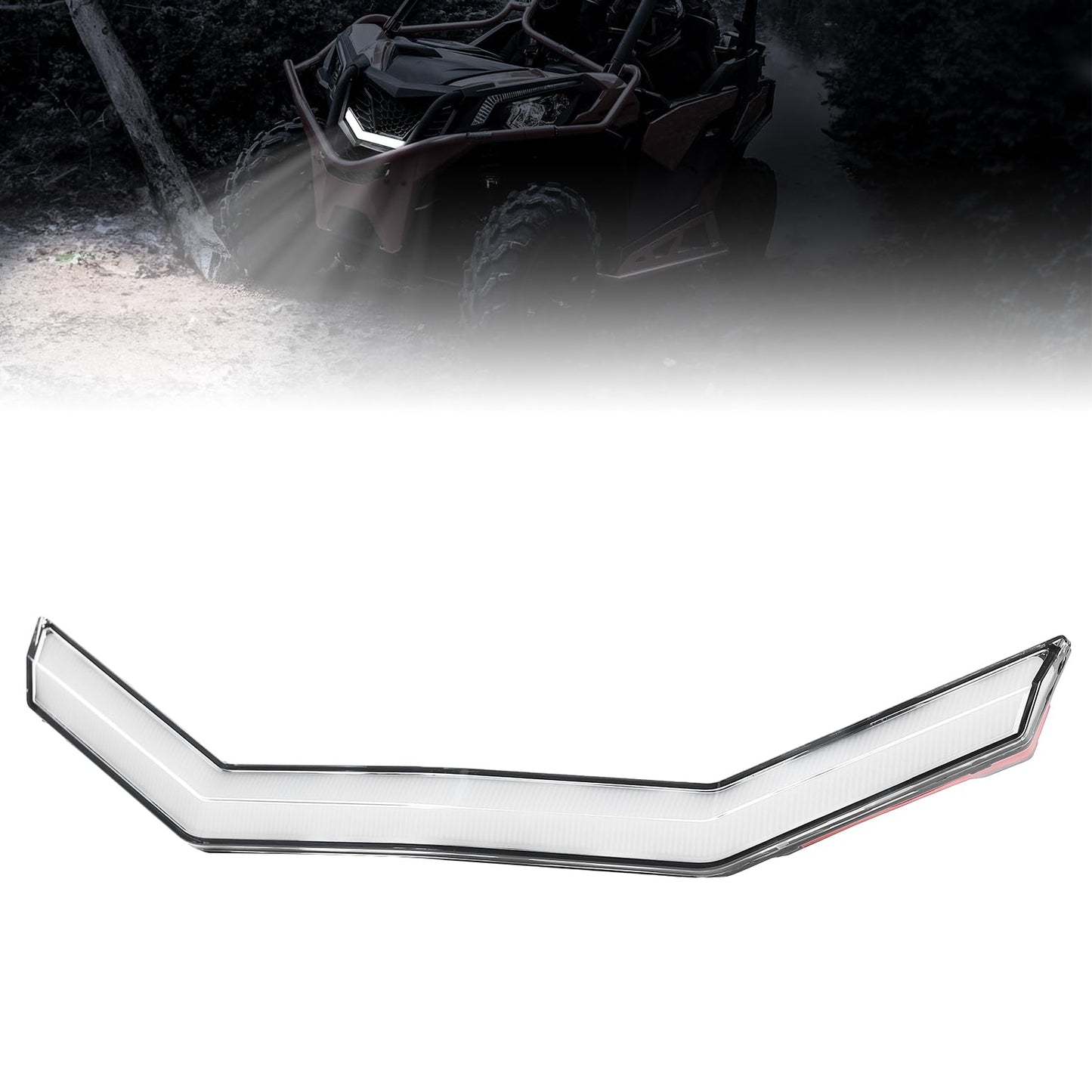 Front Grille Light, LED Accent Light for Can-Am Maverick Trail Sport