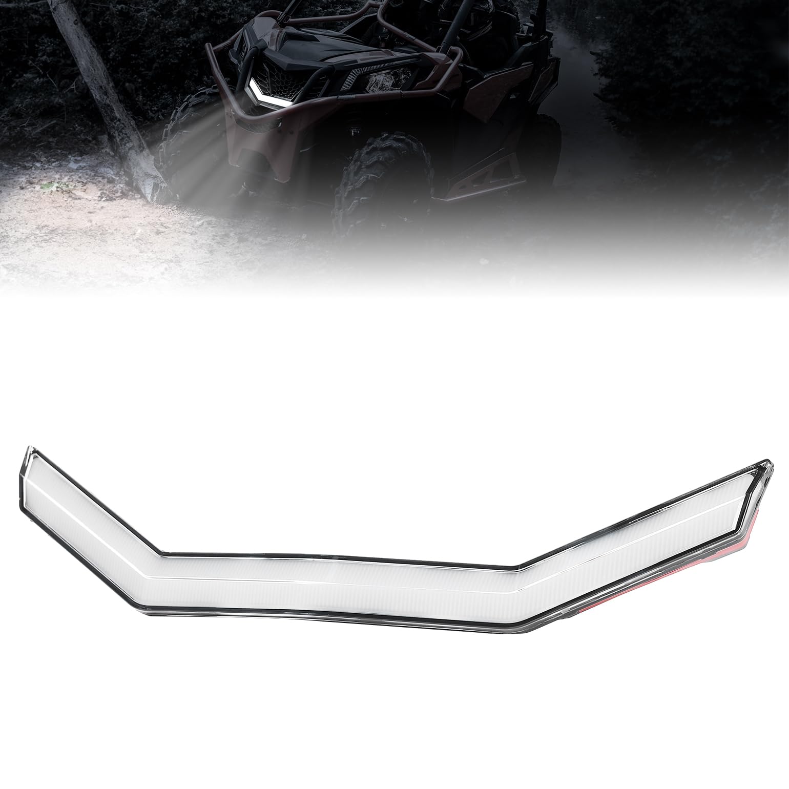 Front Grille Light, LED Accent Light for Can-Am Maverick Trail Sport