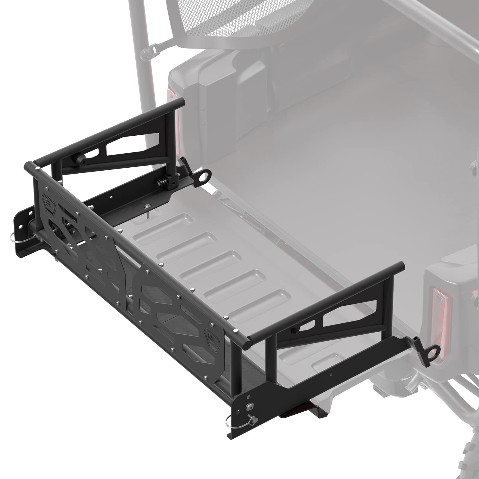 KEMIMOTO Rear Cargo Bed Extender for Honda Pioneer 700‑4/1000‑5 2016‑2024
