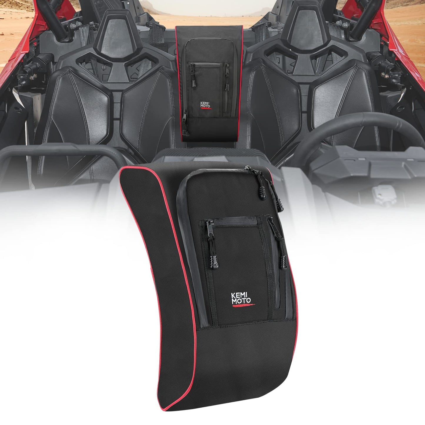 Kemimoto Center Storage Bag for Can‑Am Maverick X3 / MAX