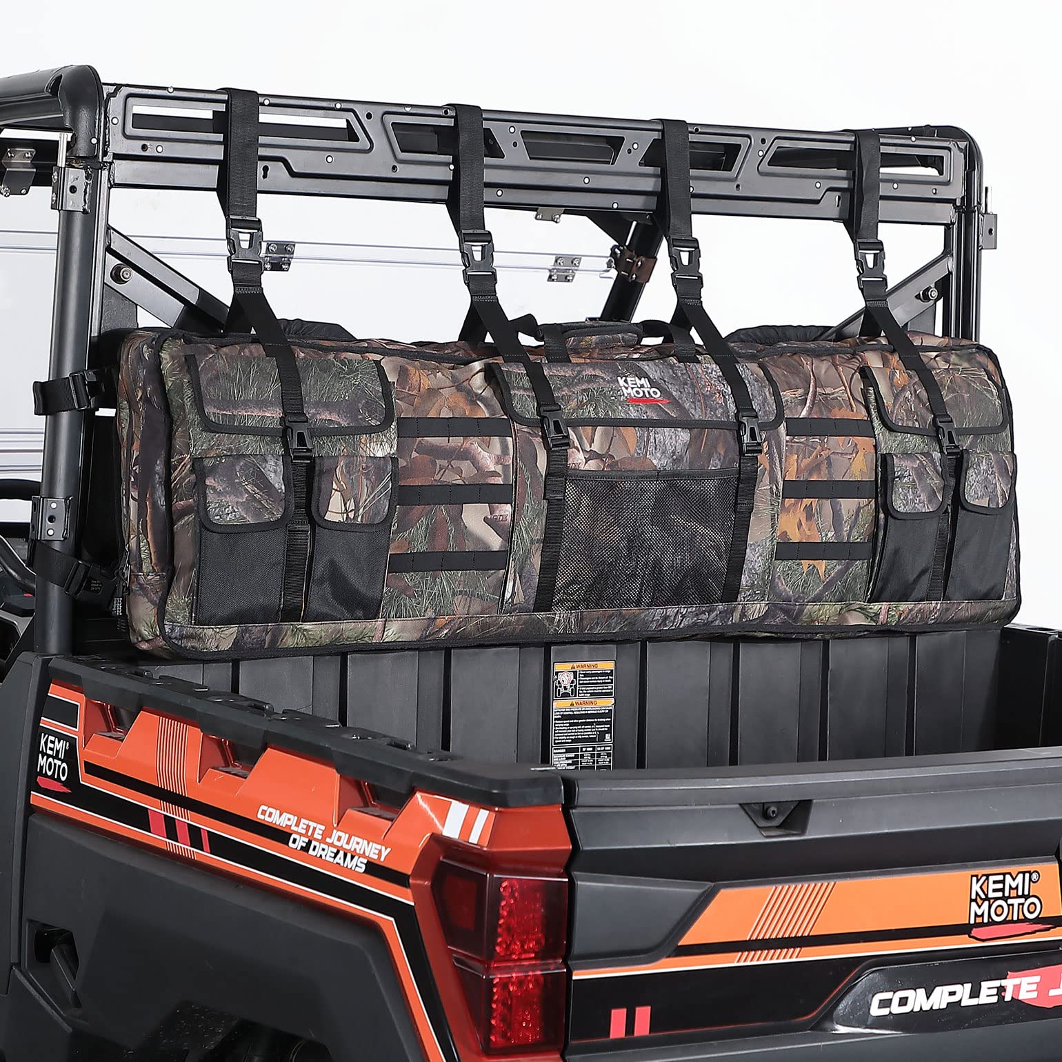 Kemimoto Double UTV Gun Holder Tool Rack Camouflage
