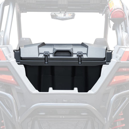 Kemimoto 73 QT Rear Storage Box Weather‑Resistant for Polaris RZR