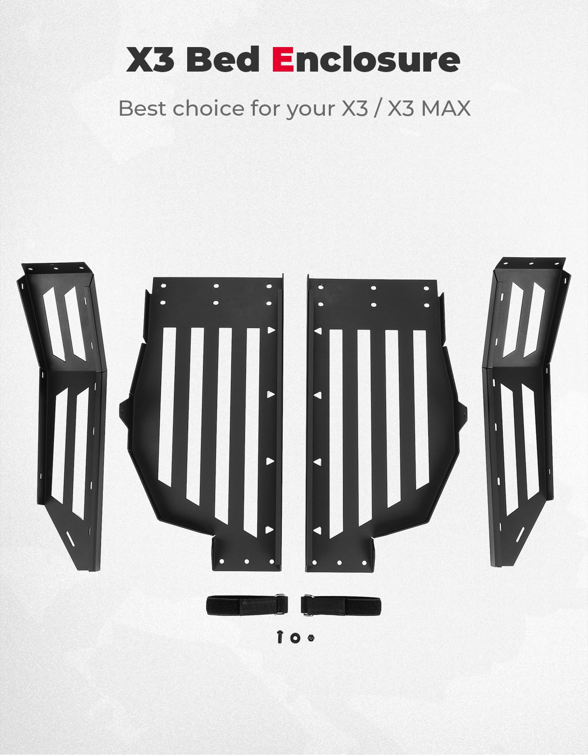 Kemimoto LinQ Pivoting Cargo Rack Tailgate for Maverick X3 MAX