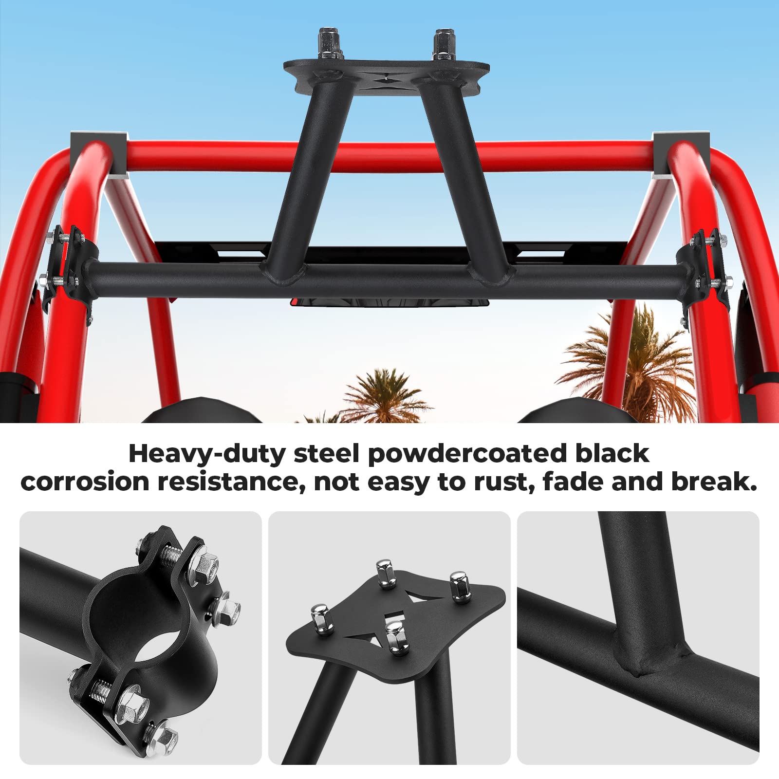 Kemimoto Spare Tire Carrier Mount for Polaris RZR XP 1000/4
