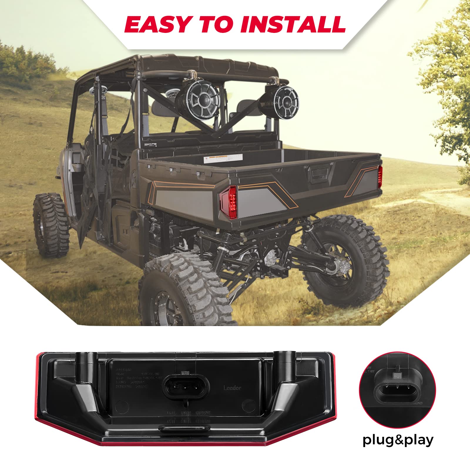Tail Light for Polaris Ranger General (1 PCS)