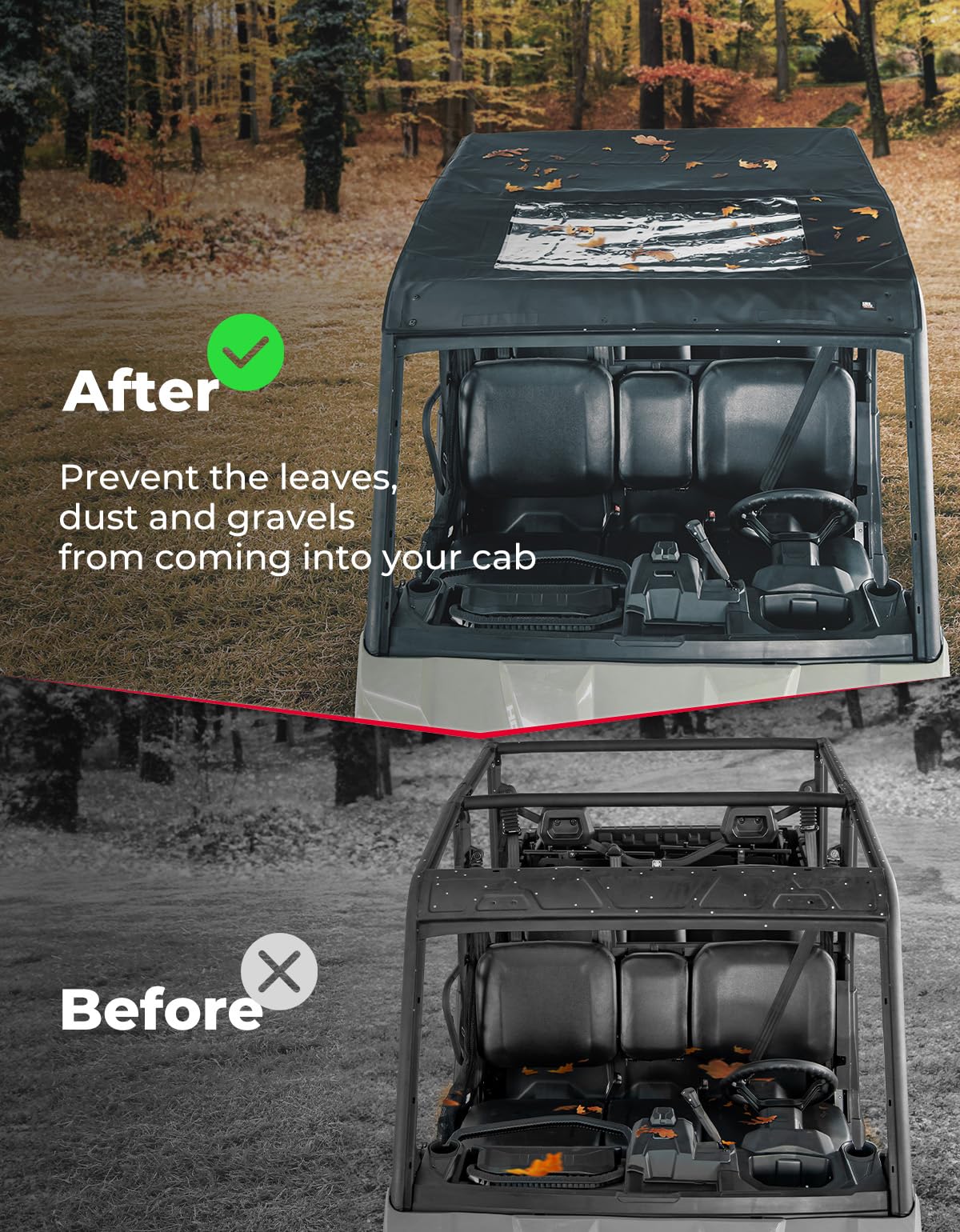 Soft Roof Top for Can-Am Defender Max HD5/8/10