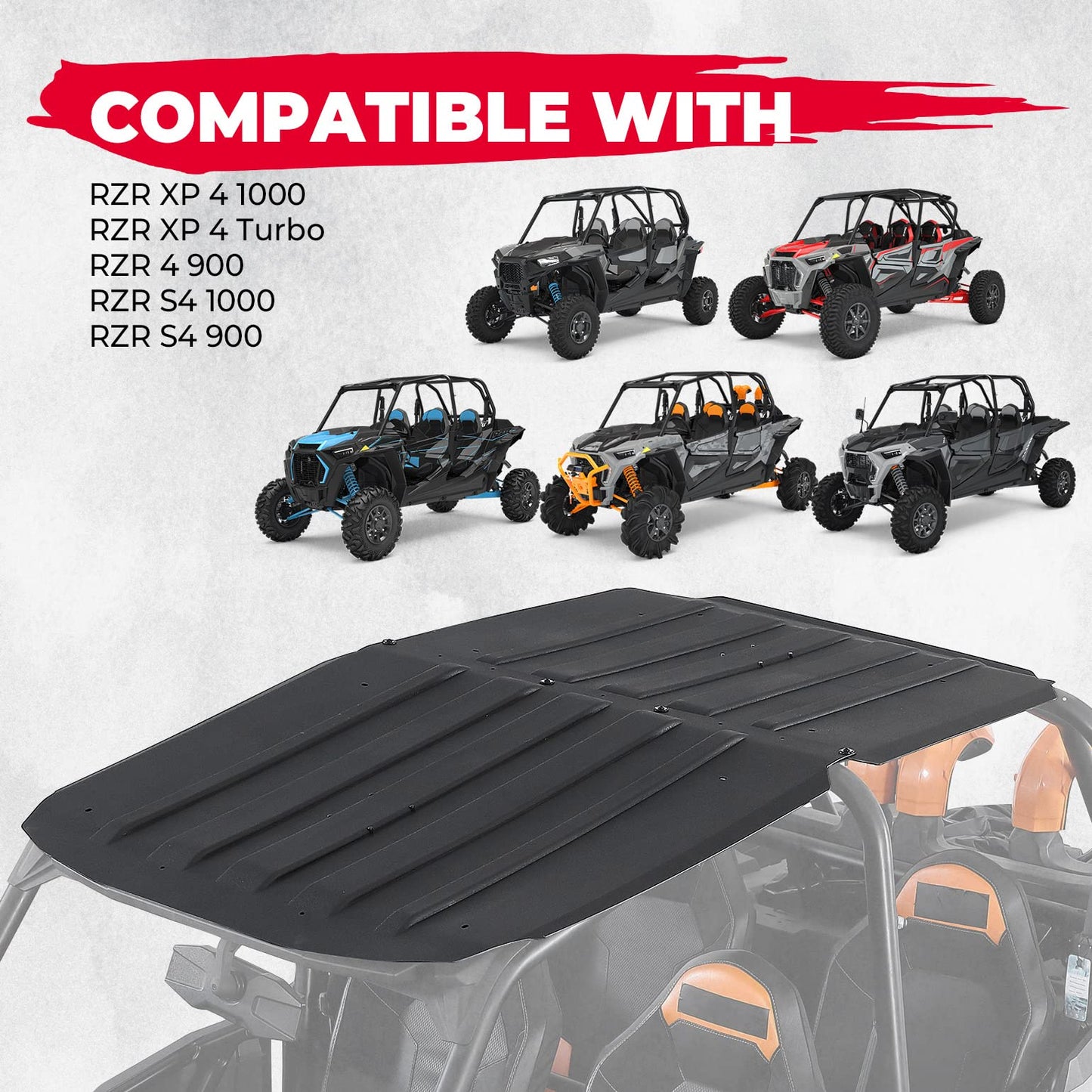 Kemimoto Hard Roof for Polaris RZR XP4 1000 Turbo