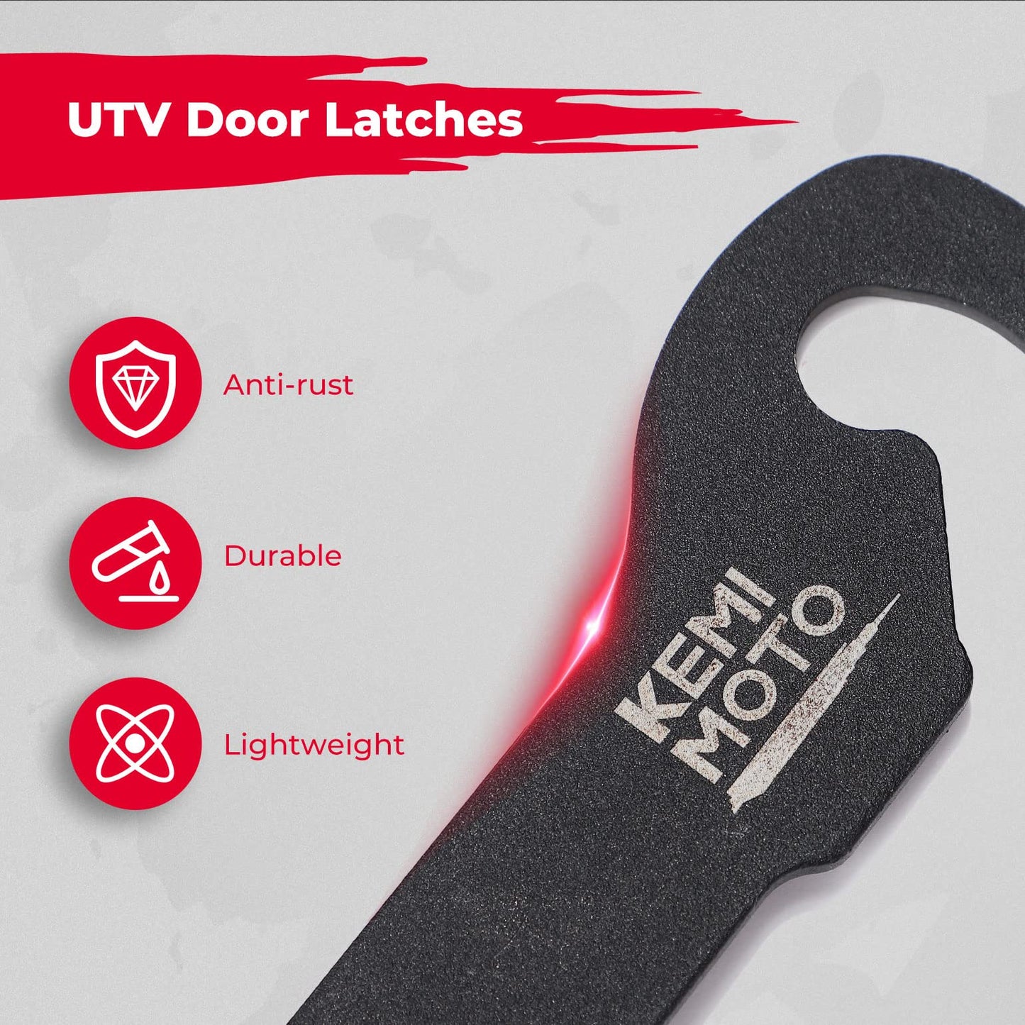 4.5" Door Latches for RZR/ General/ Turbo 2020-2025