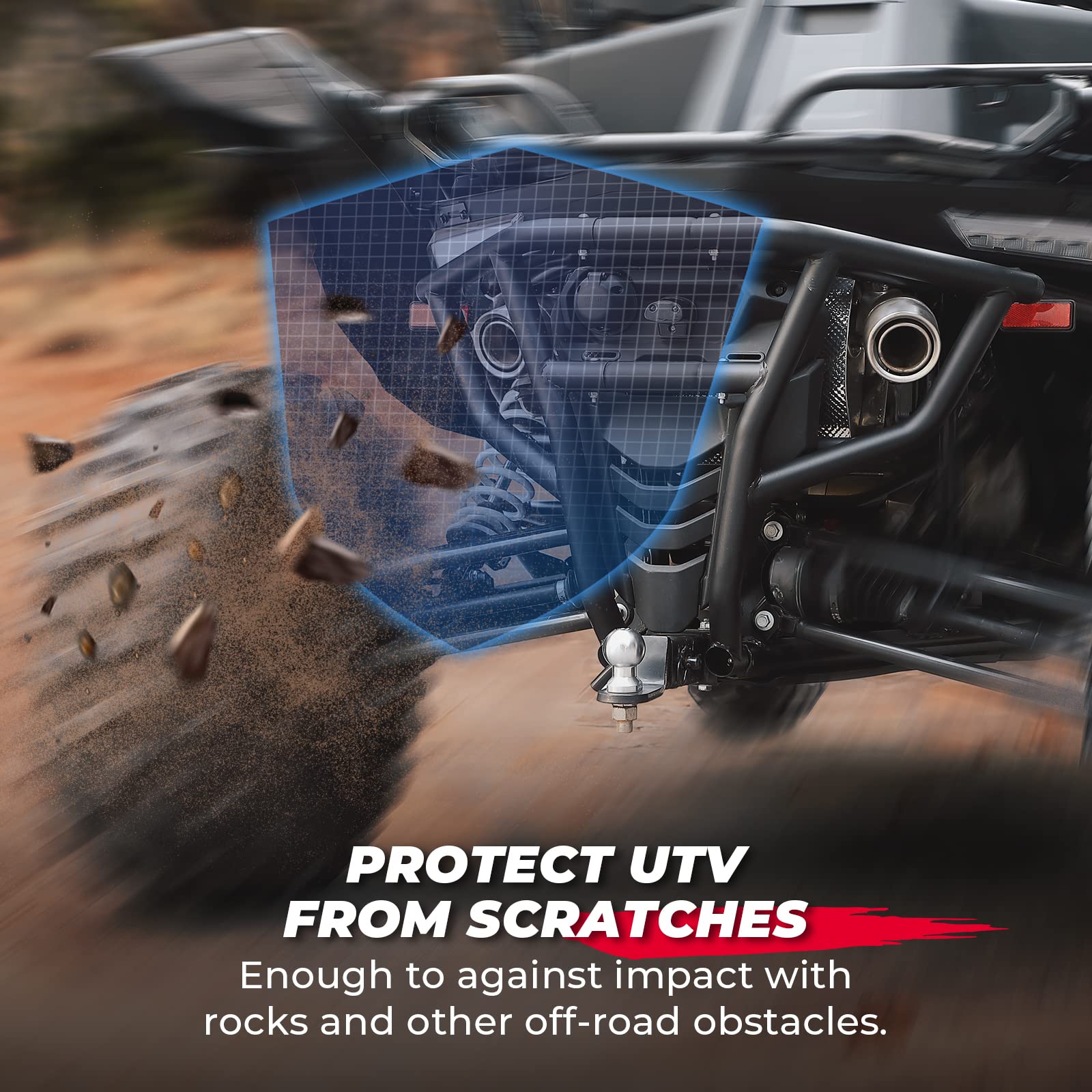 Kemimoto Bumper Brush Guard Heavy‑Duty Steel for CFMOTO ZForce 950