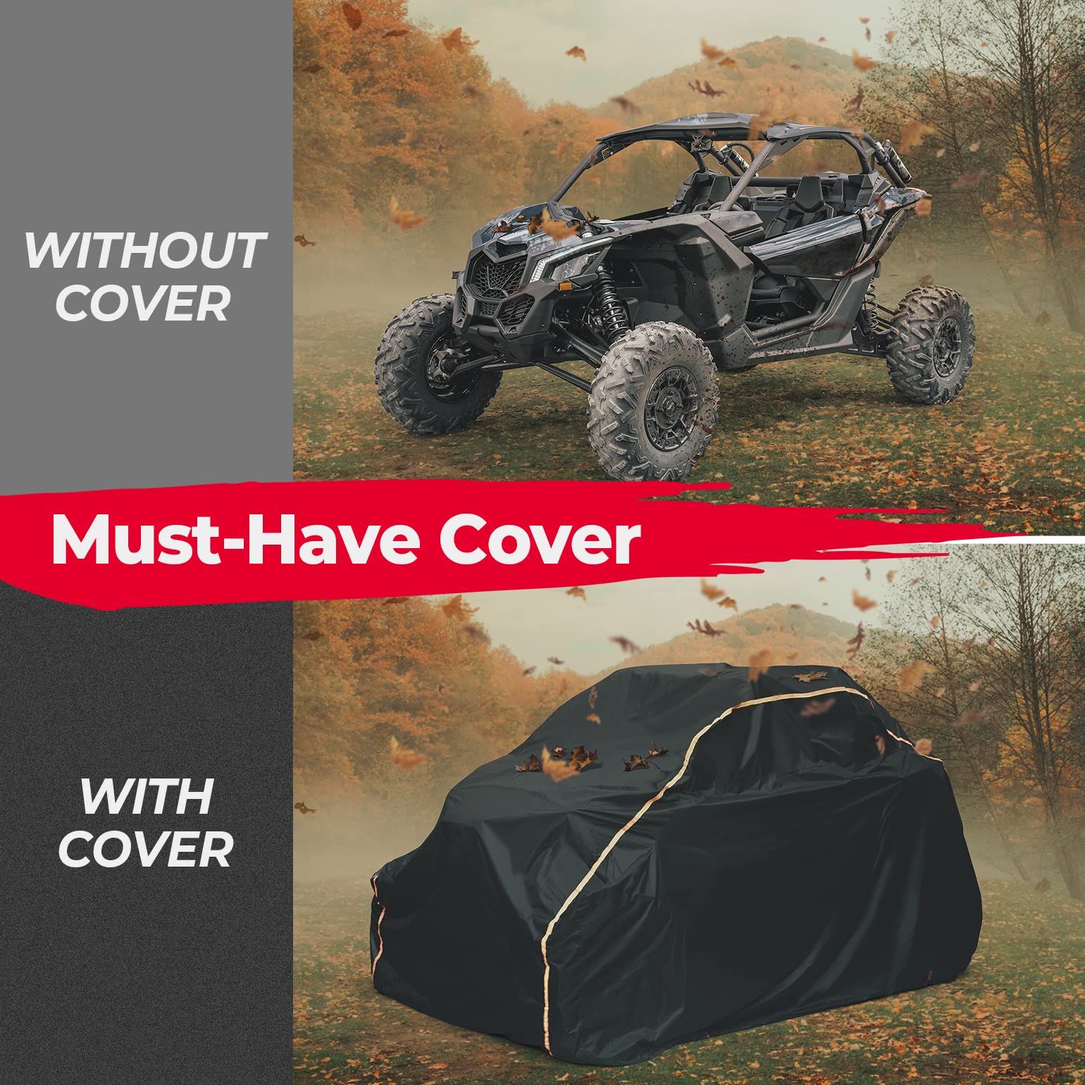 Kemimoto UTV Cover Waterproof for Can‑Am Maverick X3