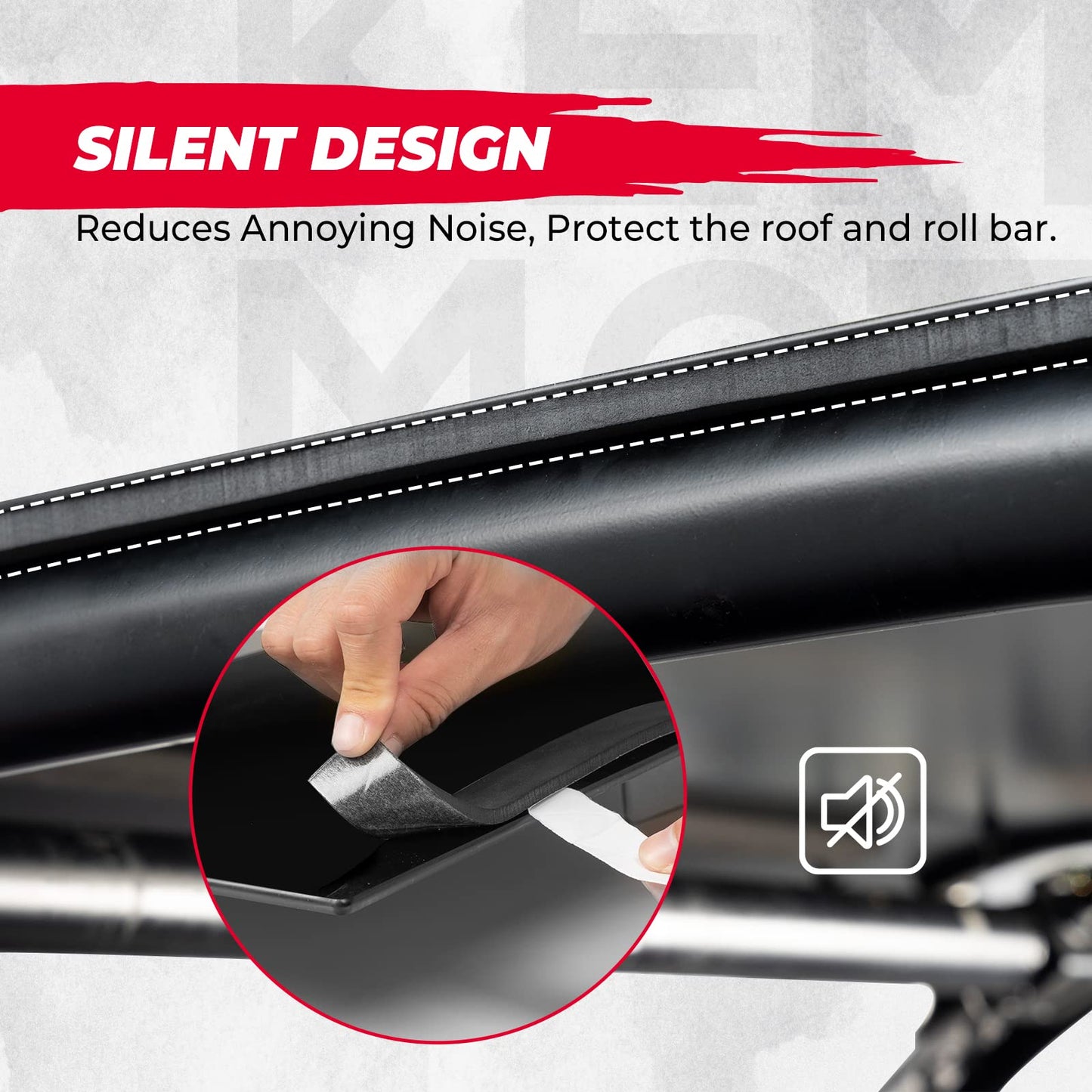 Kemimoto PRO XP Aluminum Roof Black for Polaris RZR 2020-2026