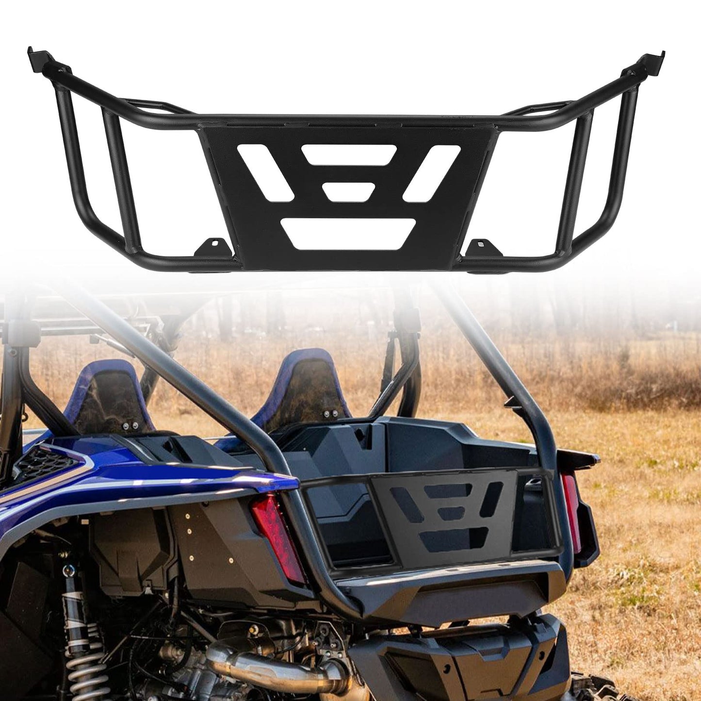 Kemimoto Tailgate Extender Center Storage Bag 2‑Pack for Honda Talon