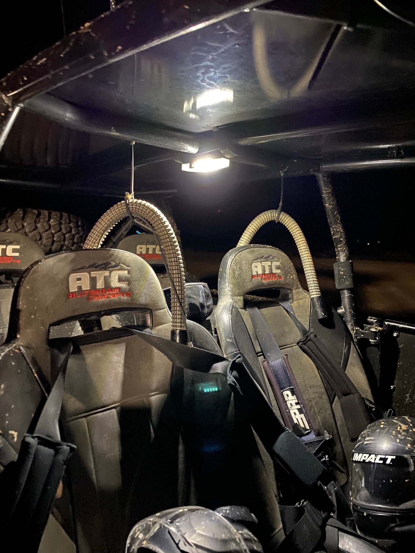 All Terrain Concepts Interior Light Battery Powered Roll Bar Mount