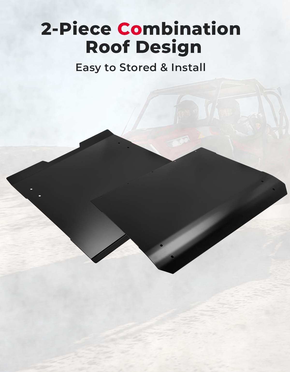 Kemimoto Aluminum Roof for RZR PRO XP4/ Turbo R4 2020-2024