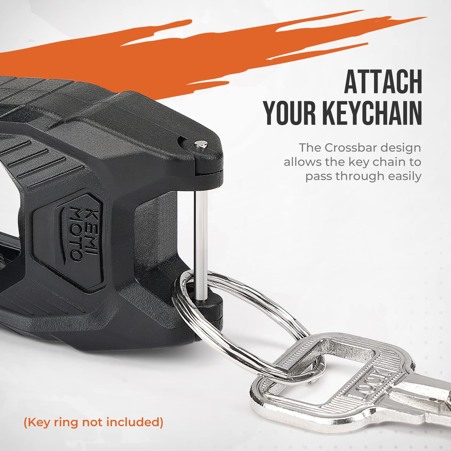 Kemimoto Flip-Top Ignition Key Holder for Can‑Am Ryker Outlander