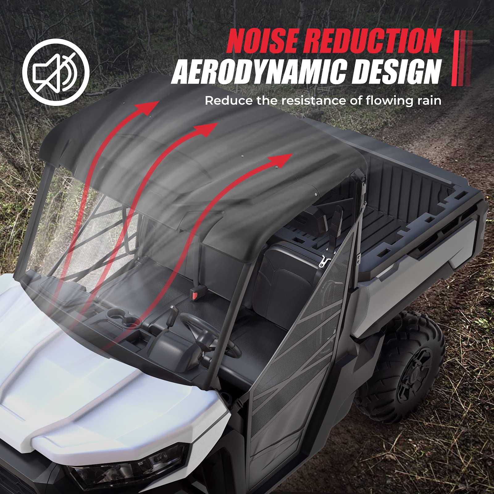 Hard Roof Top Plastic for Can Am Defender HD5/7/8/9/10