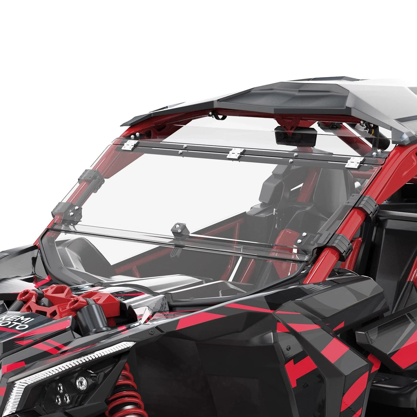 Kemimoto Flip and Rear Windshields for Can‑Am Maverick X3/X3 Max 2017‑2023