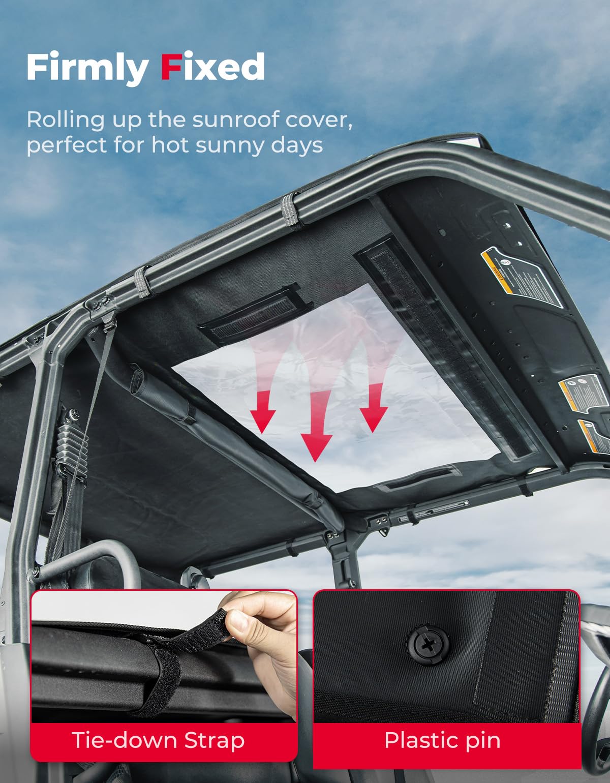 Soft Roof Top for Can-Am Defender Max HD5/8/10