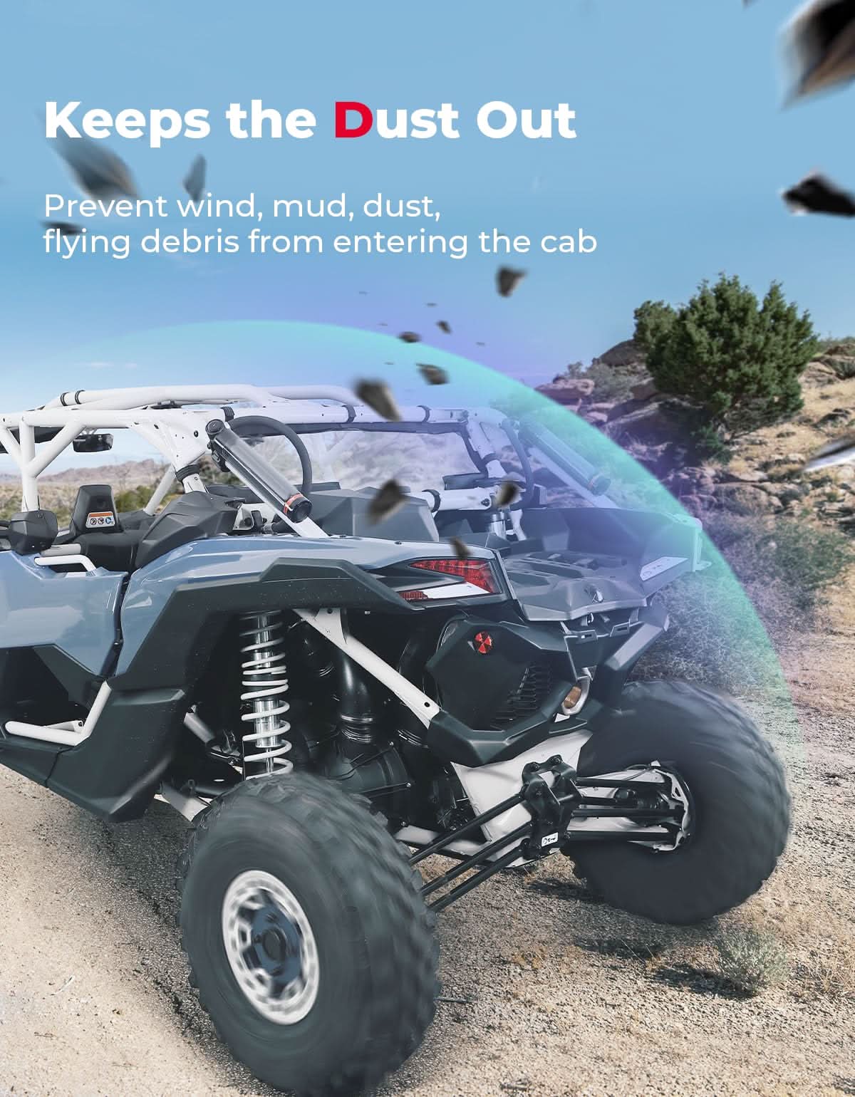 Soft Cab Enclosures & Rear Windshield for Can‑Am Maverick X3