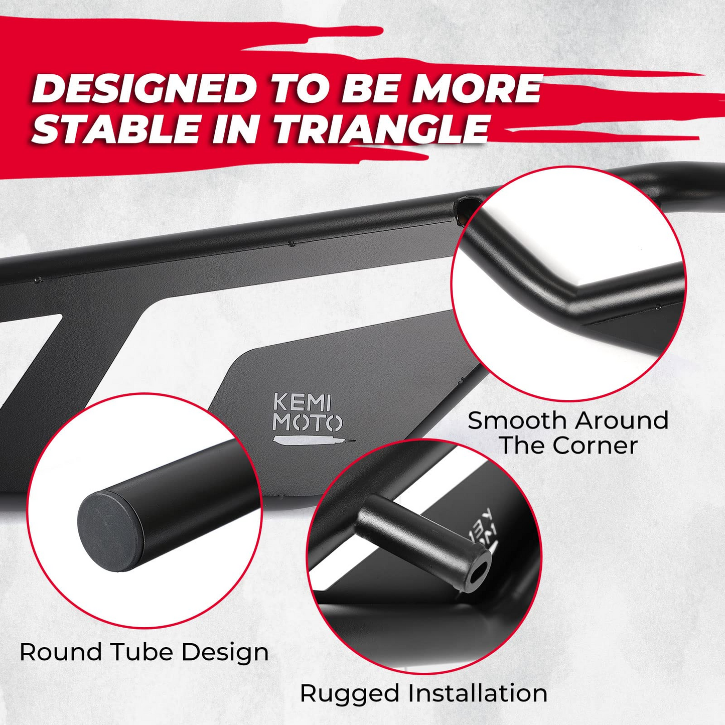 Kemimoto Heavy Duty Rock Sliders for CFMOTO ZForce 950