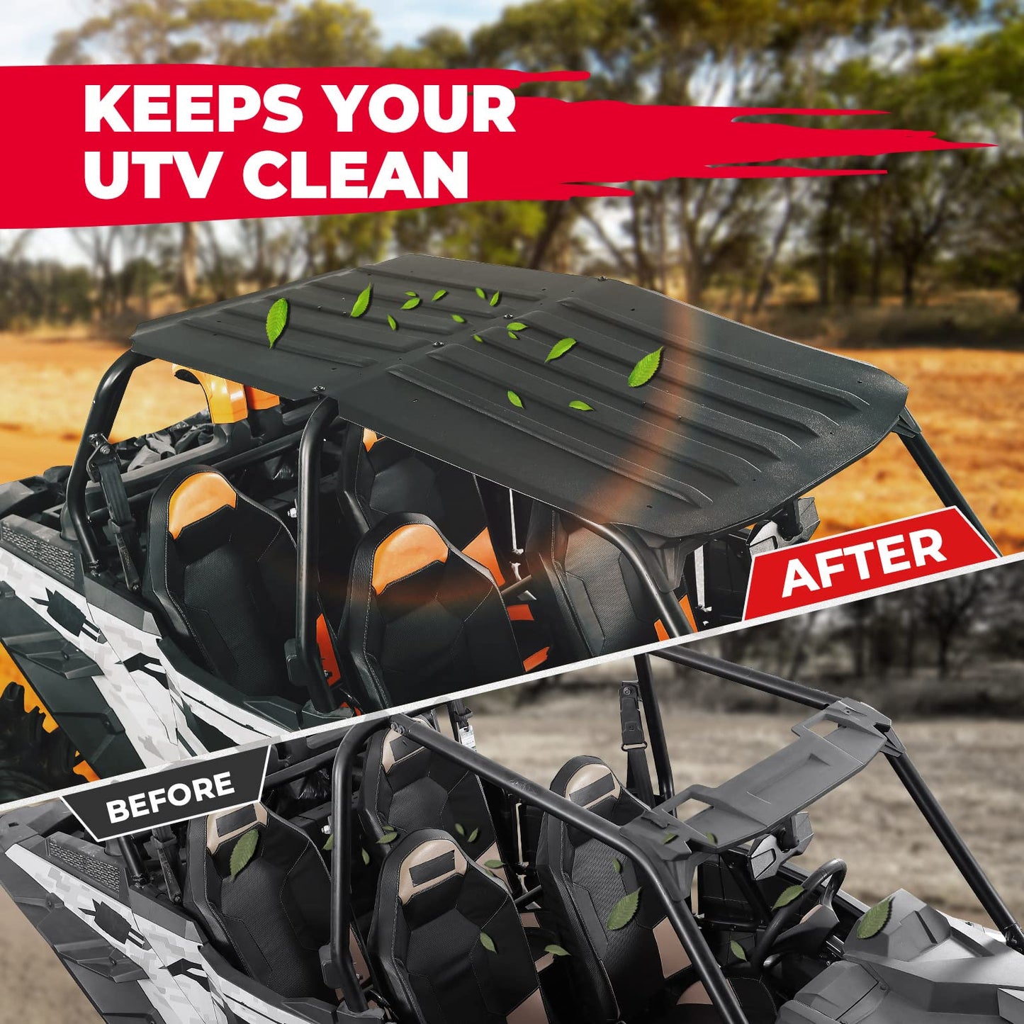 Kemimoto Hard Roof for Polaris RZR XP4 1000 Turbo