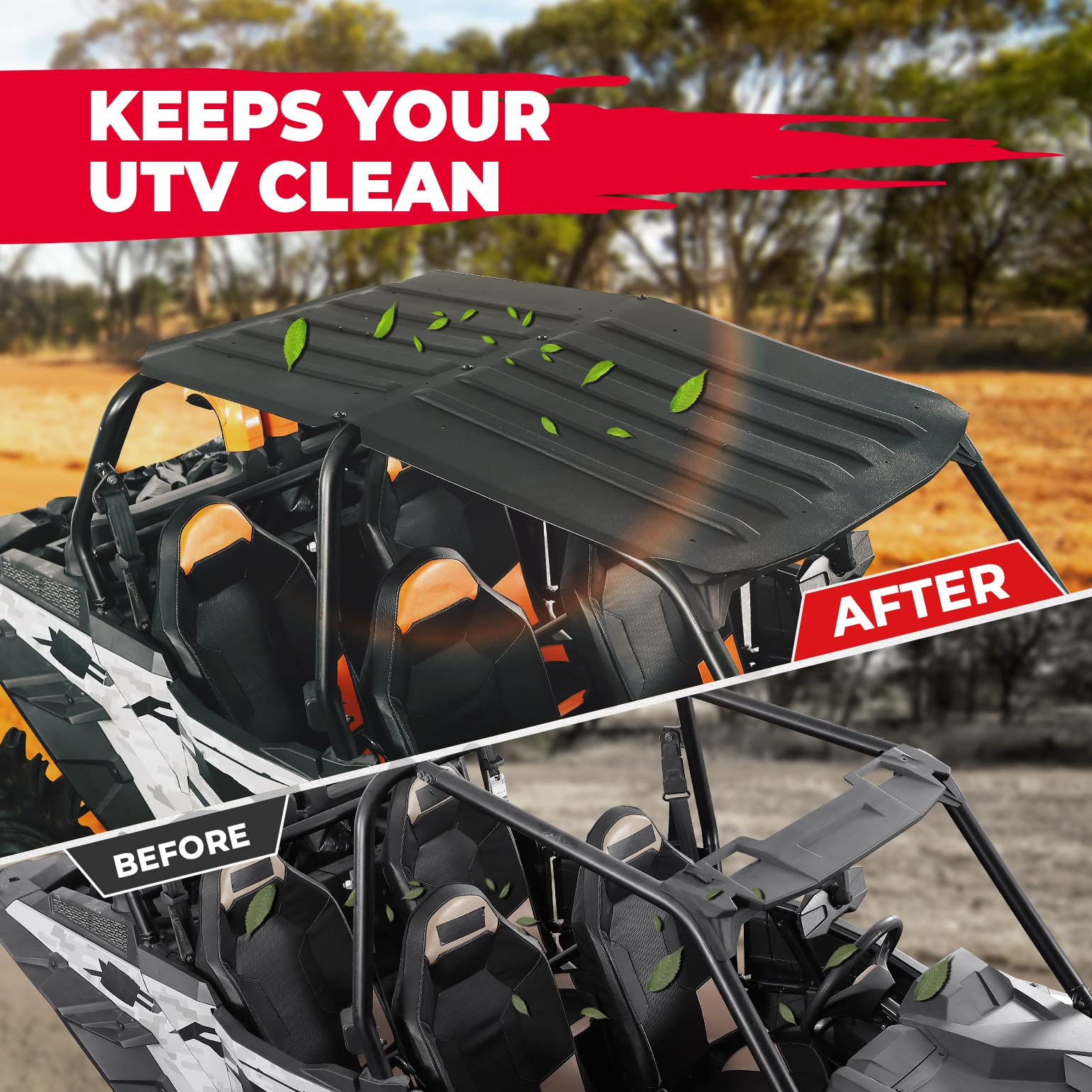 Kemimoto Hard Roof for Polaris RZR XP4 1000 Turbo