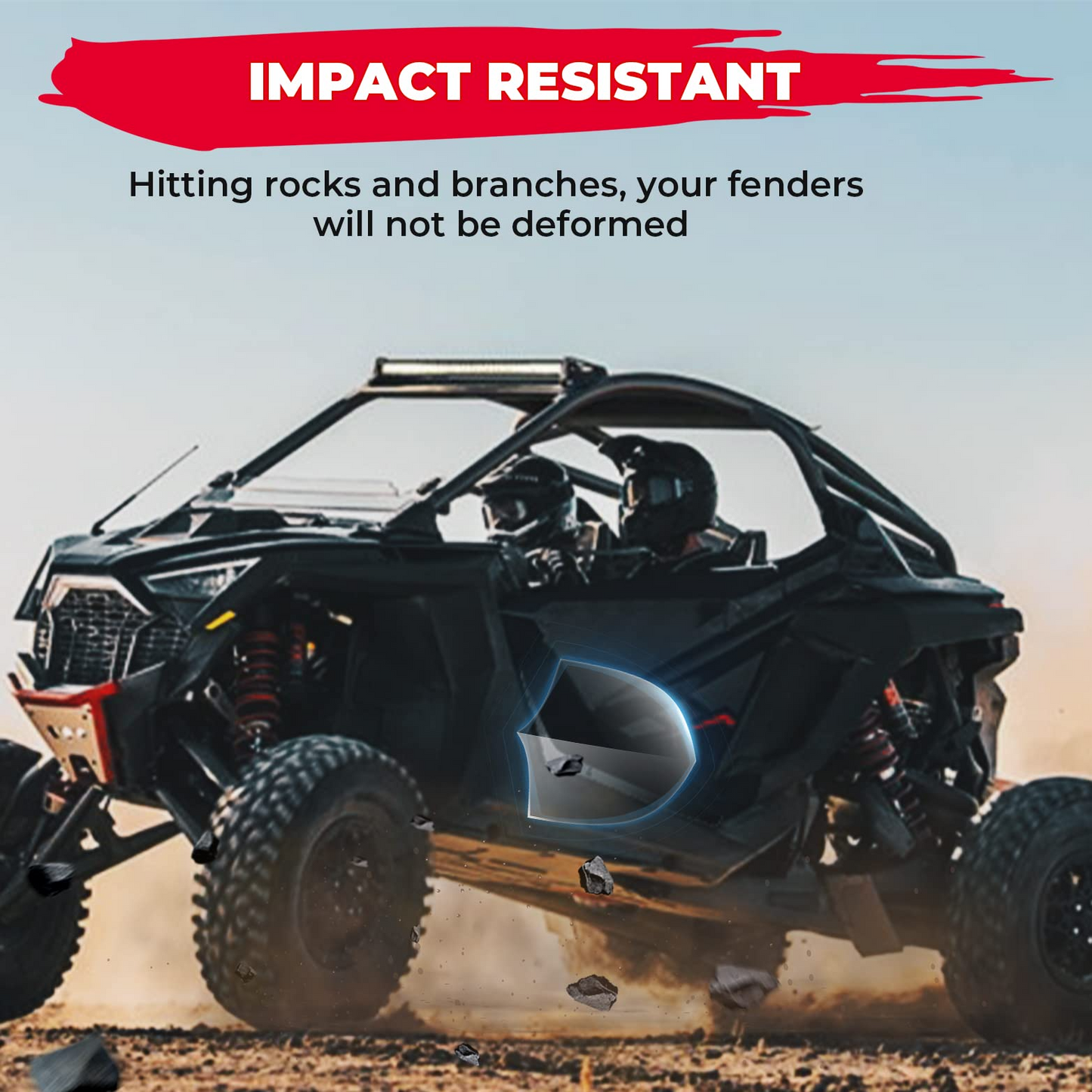 Kemimoto Lower Door Panels Kit for Polaris RZR XP 2020-2024