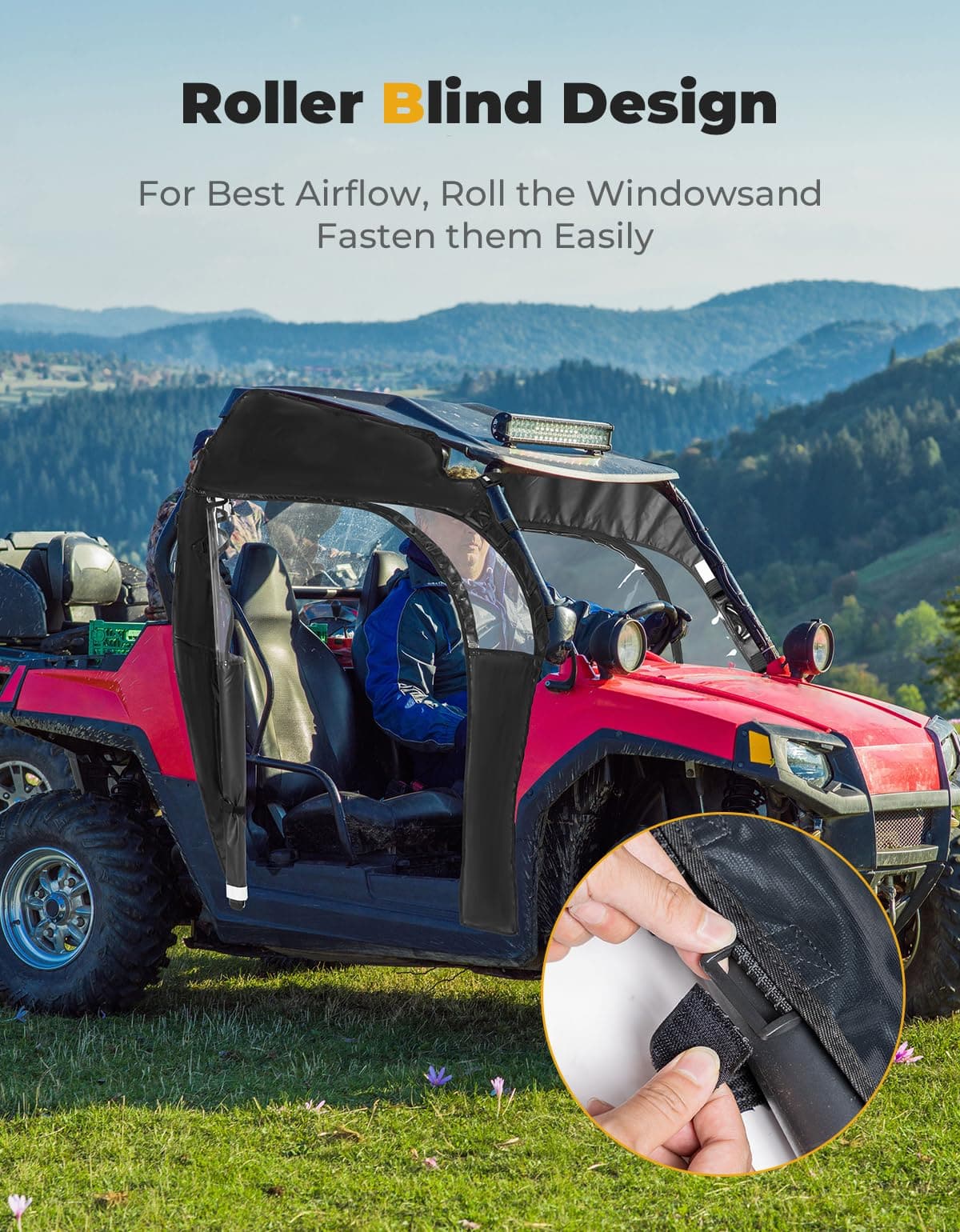 UTU Soft Cab Enclosure for RZR 570/Trail 570/800/S 800/900