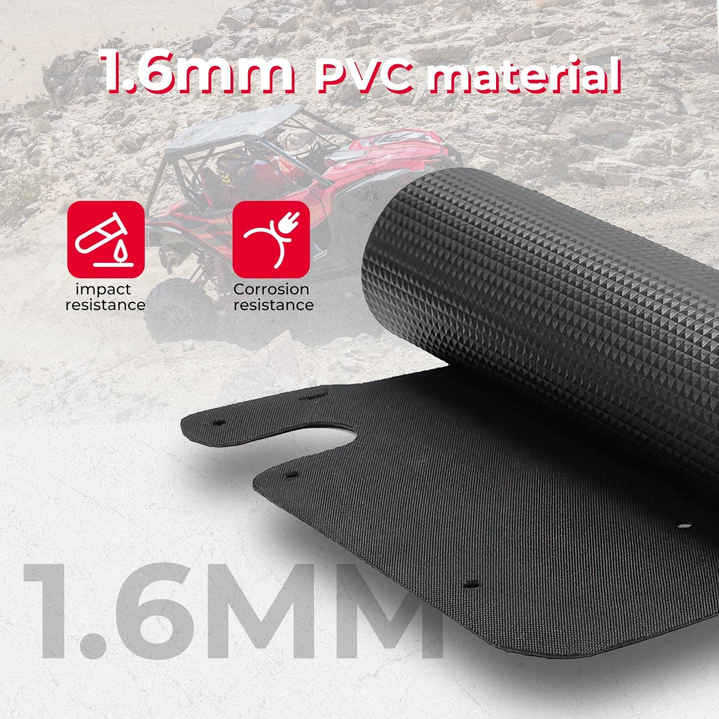 Kemimoto PVC Mud Guard for Honda Talon 1000R/1000X/1000X-4
