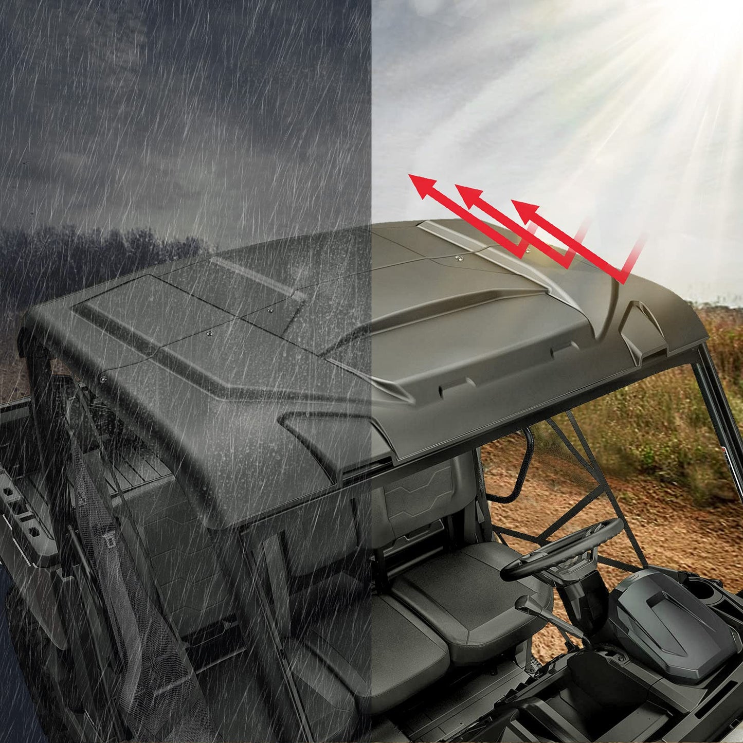 Hard Roof Top Plastic for Can Am Defender HD5/7/8/9/10