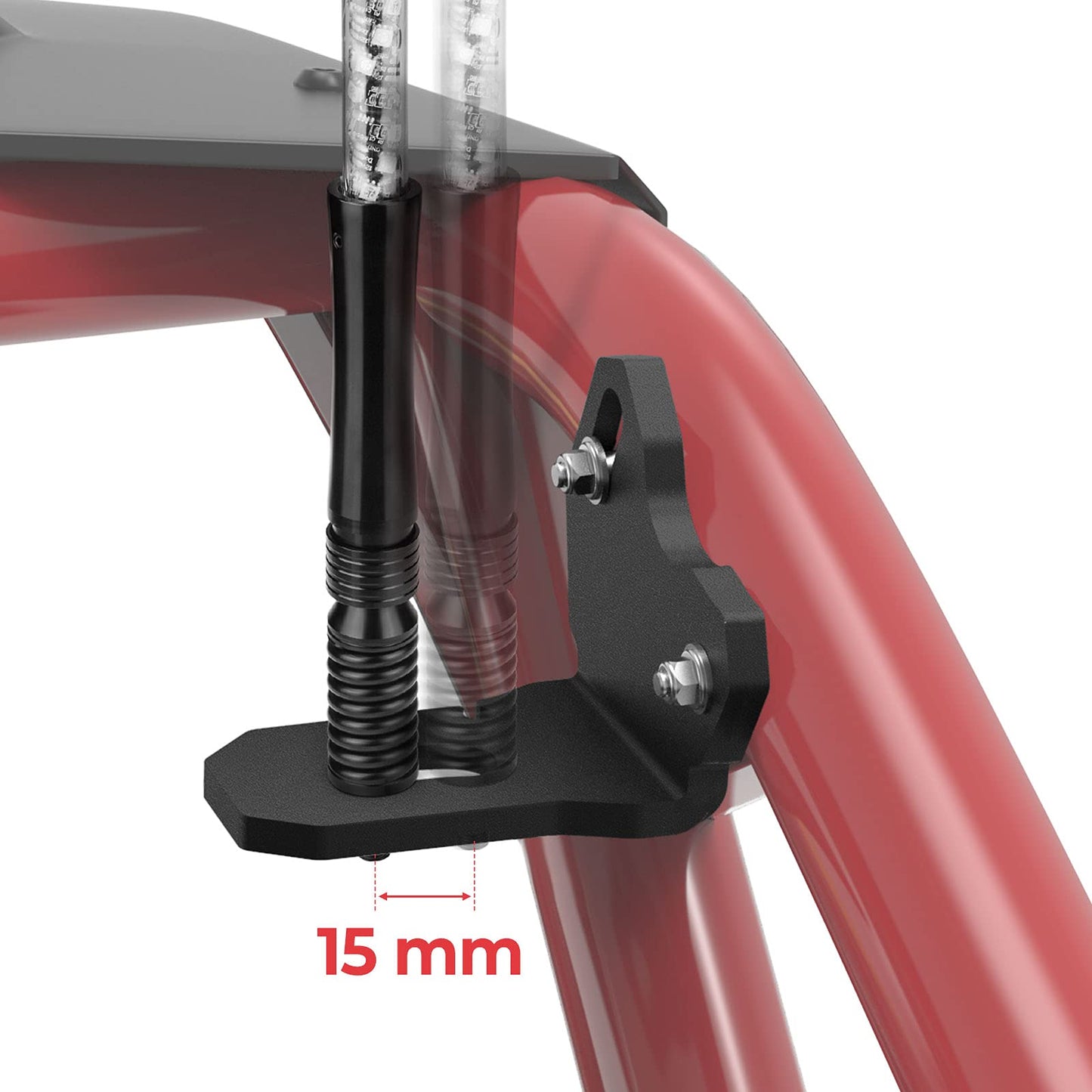 Kemimoto Adjustable Whip Light Mount for Can-Am Maverick X3