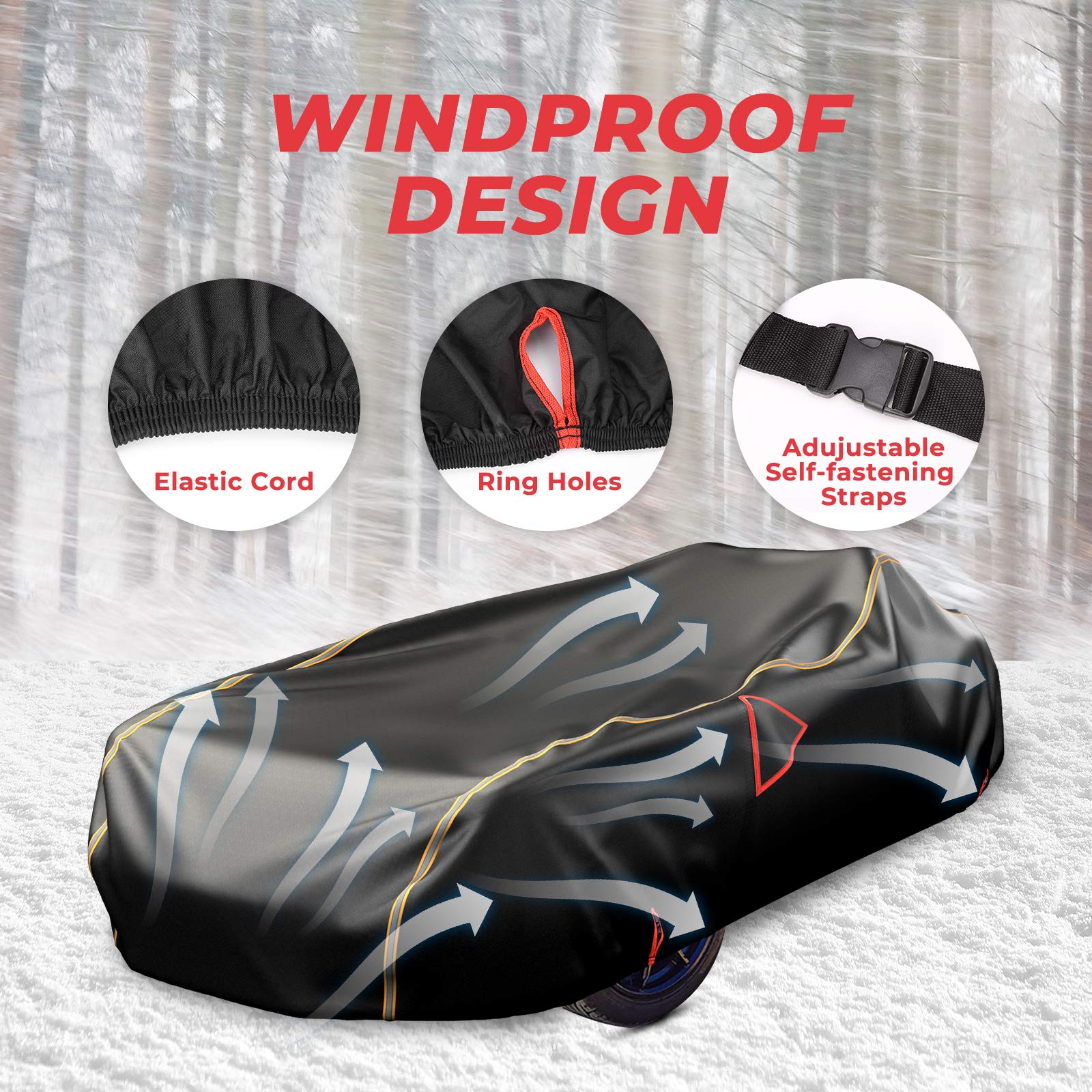Full Cover & 2pcs Side Door Bags for Polaris Slingshot