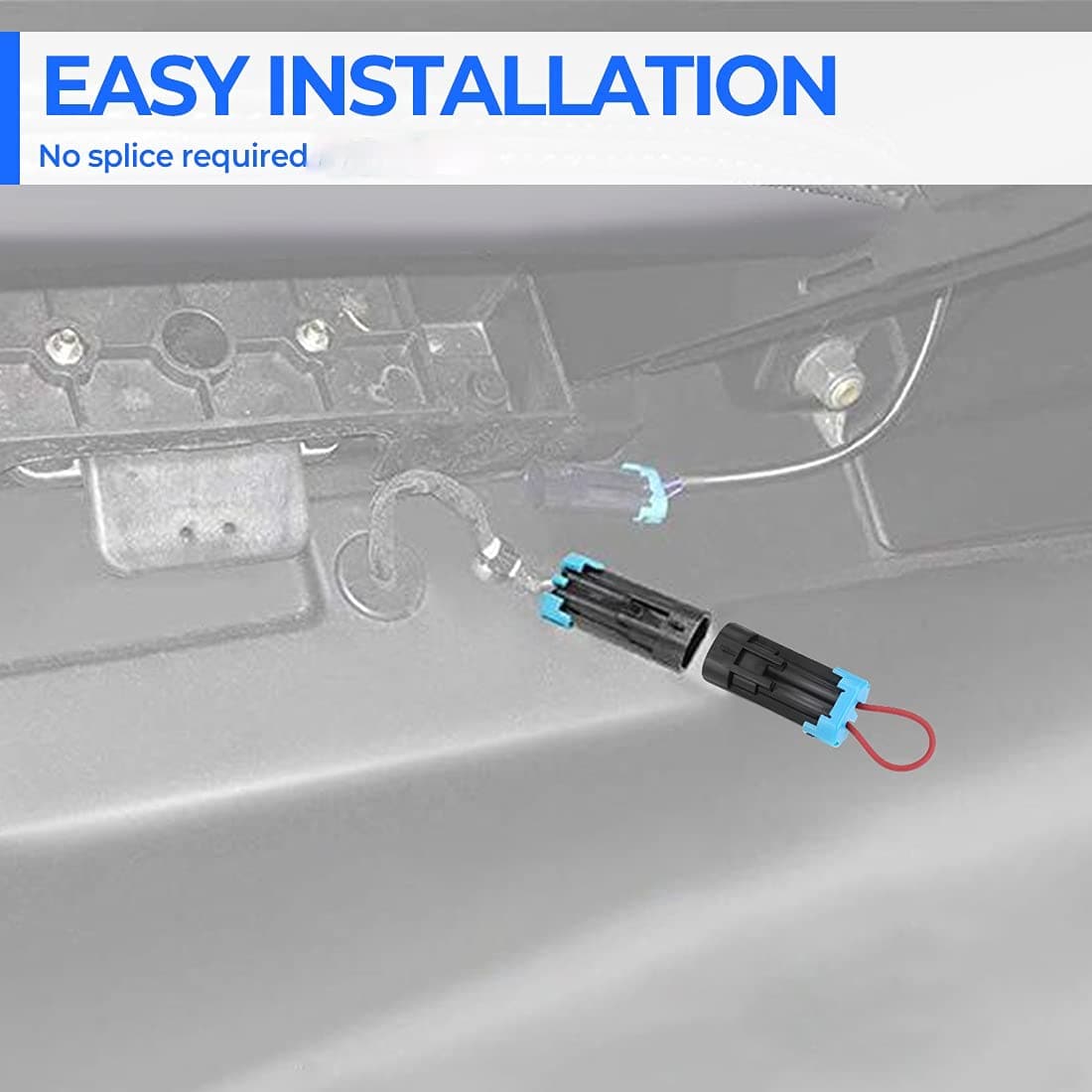 Kemimoto UTV Seat Belt Bypass 2 PCS PVC