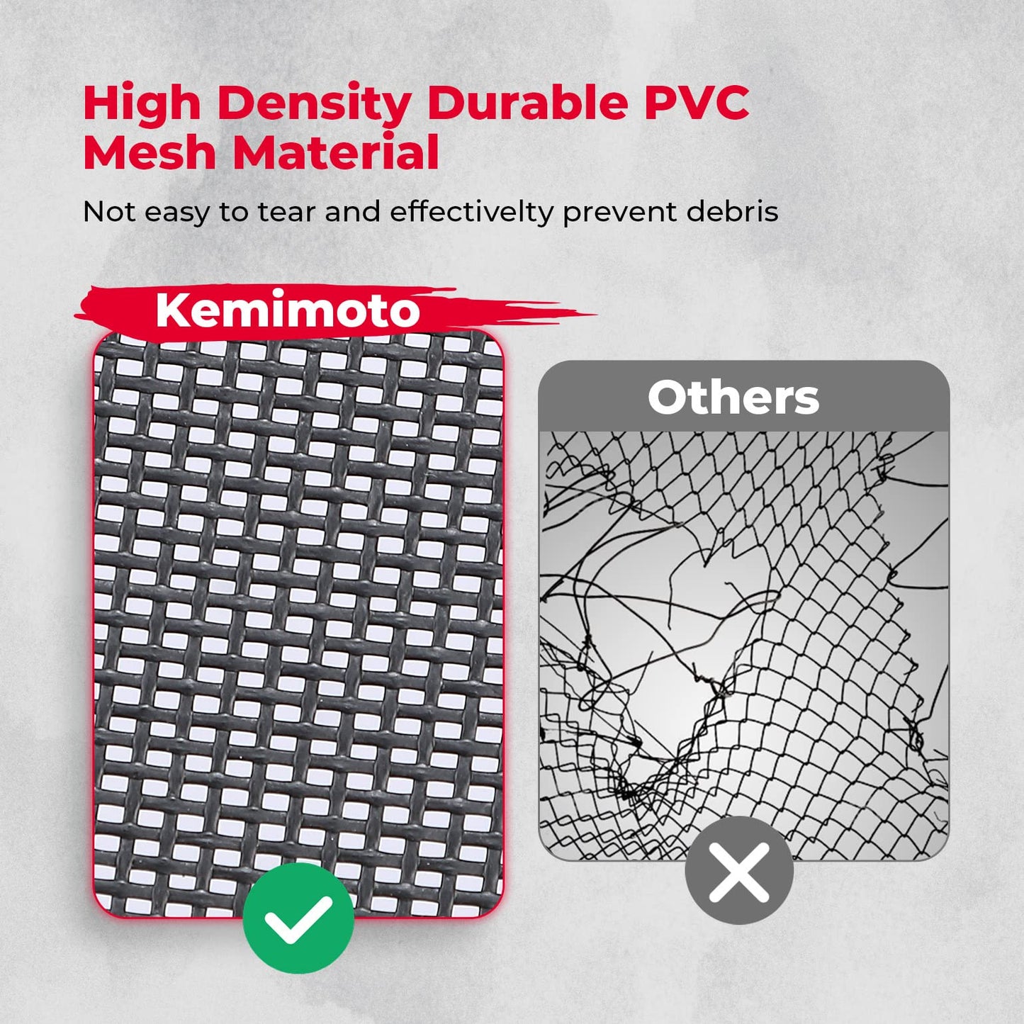 Kemimoto Window Nets Set of Four for Maverick X3 MAX