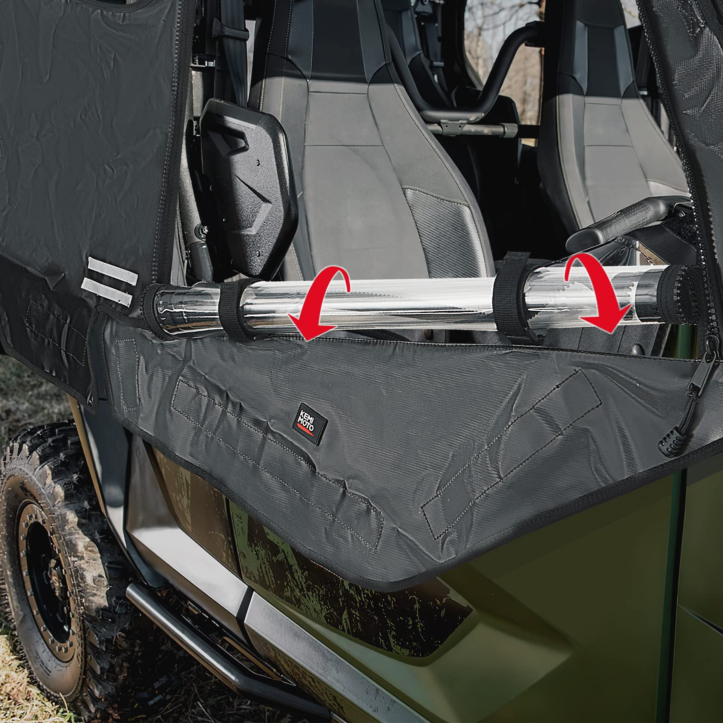 Kemimoto Soft Cab Enclosure for Yamaha Wolverine X4/SE 2018-2020