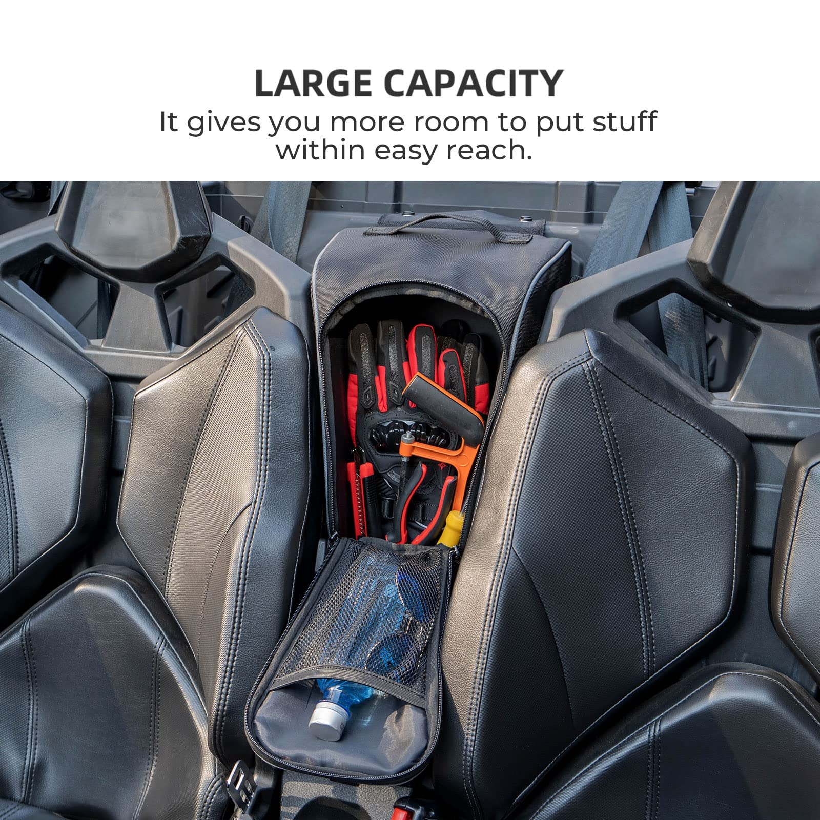 Kemimoto 1680D Door Center Bag for Polaris RZR XP 2020-2024