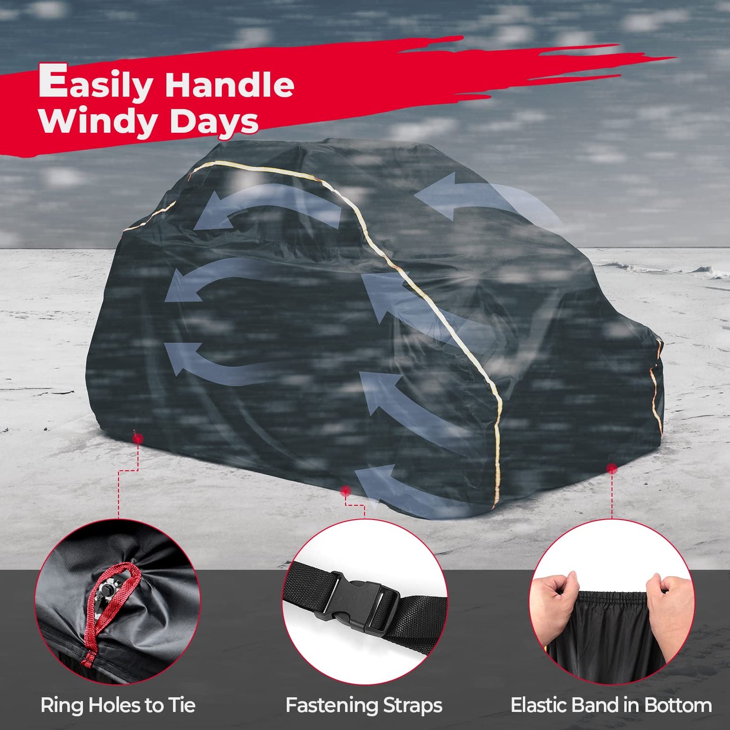 Kemimoto UTV Cover Waterproof for Can‑Am Maverick X3